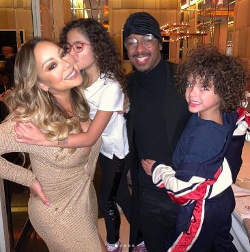 Moroccan Scott Cannon with his family.